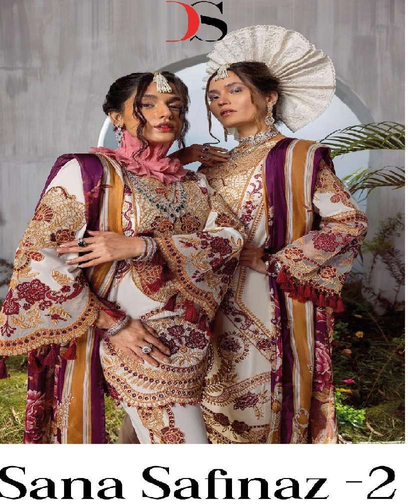 SANA SAFINAZ Lawn-2 Open Pic by DEEPSY